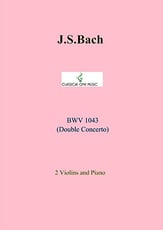 Concerto in D minor, BWV 1043 (Double Concerto) P.O.D. cover